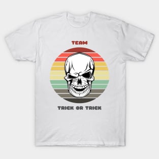 Sunset Skull / Team Trick or Trick T-Shirt